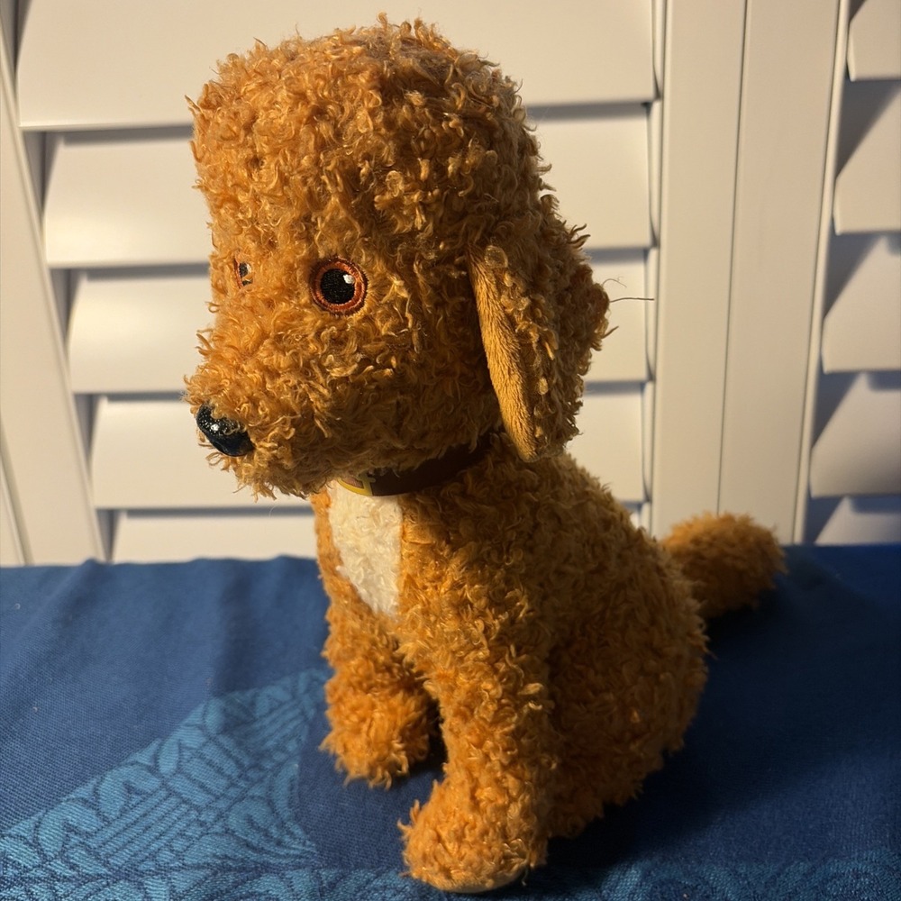 Disney Fancy Nancy Frenchy The Poodle 12" Barking Plush Dog! Works